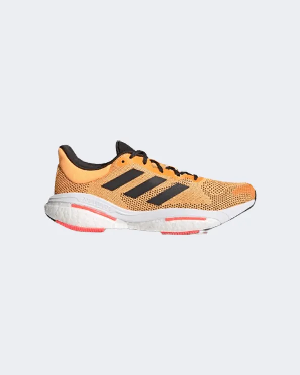 Adidas Solar Glide 5 Men Running Shoes Orange/Carbon