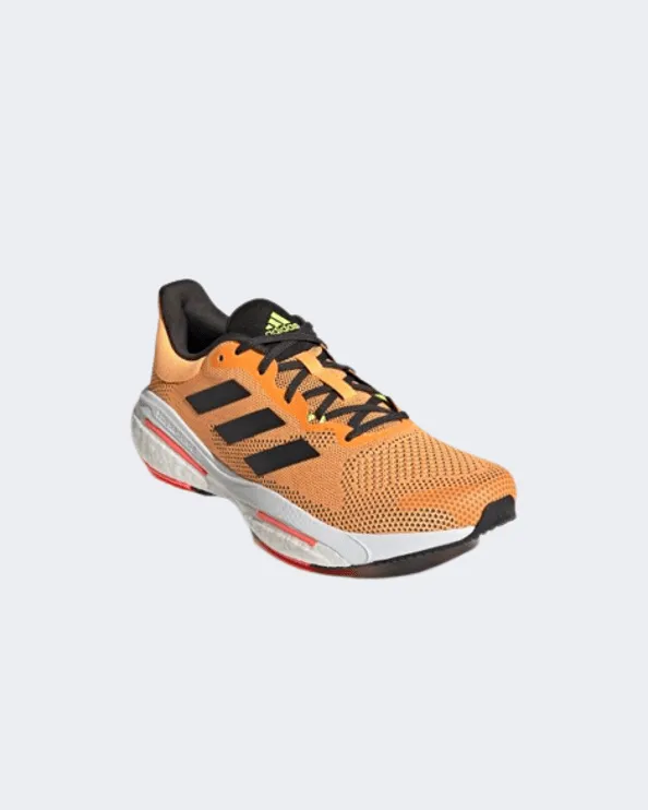 Adidas Solar Glide 5 Men Running Shoes Orange/Carbon