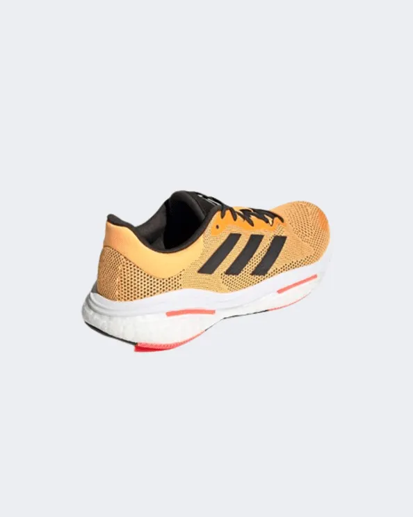 Adidas Solar Glide 5 Men Running Shoes Orange/Carbon