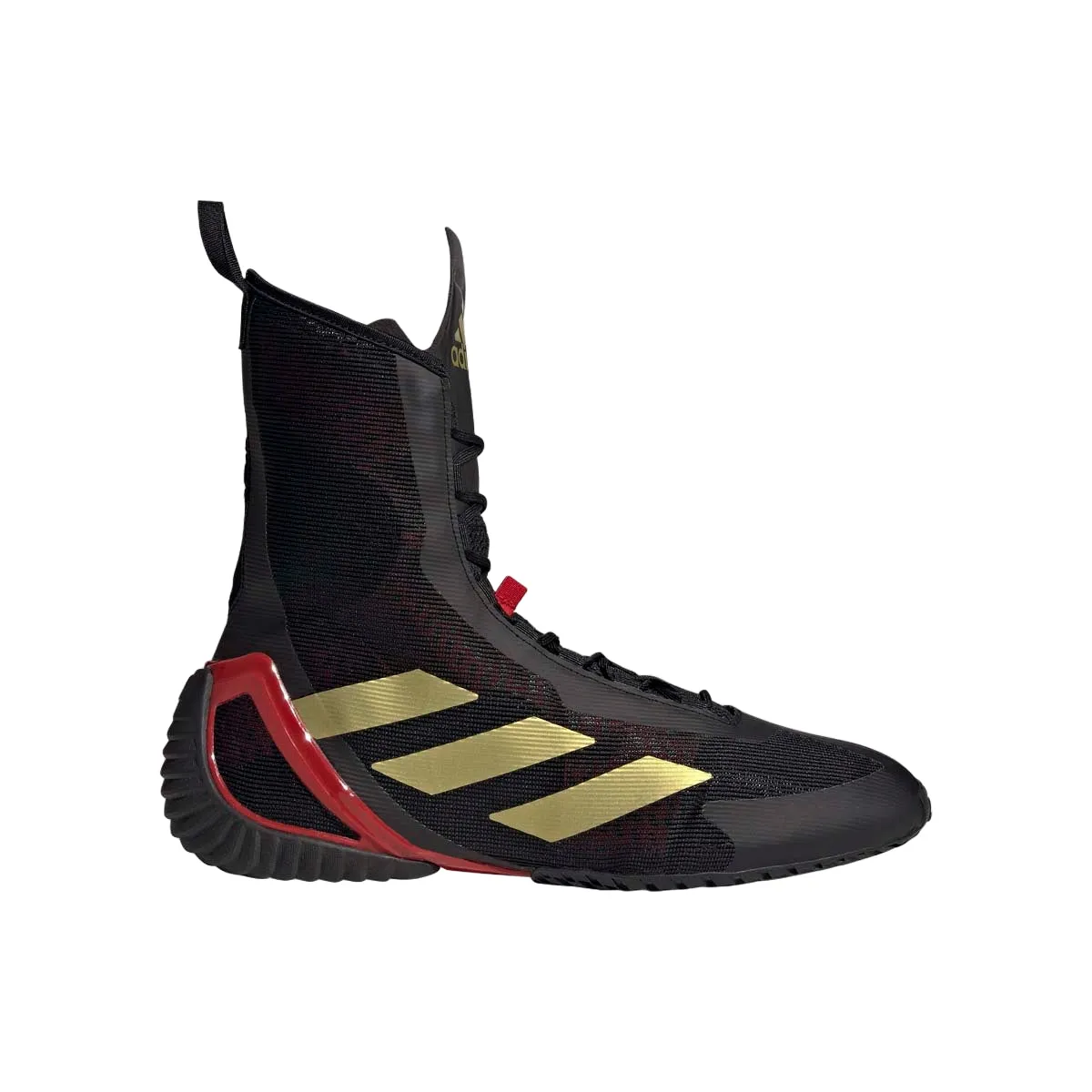 Adidas Speedex Ultra Boxing Boots Black/Gold