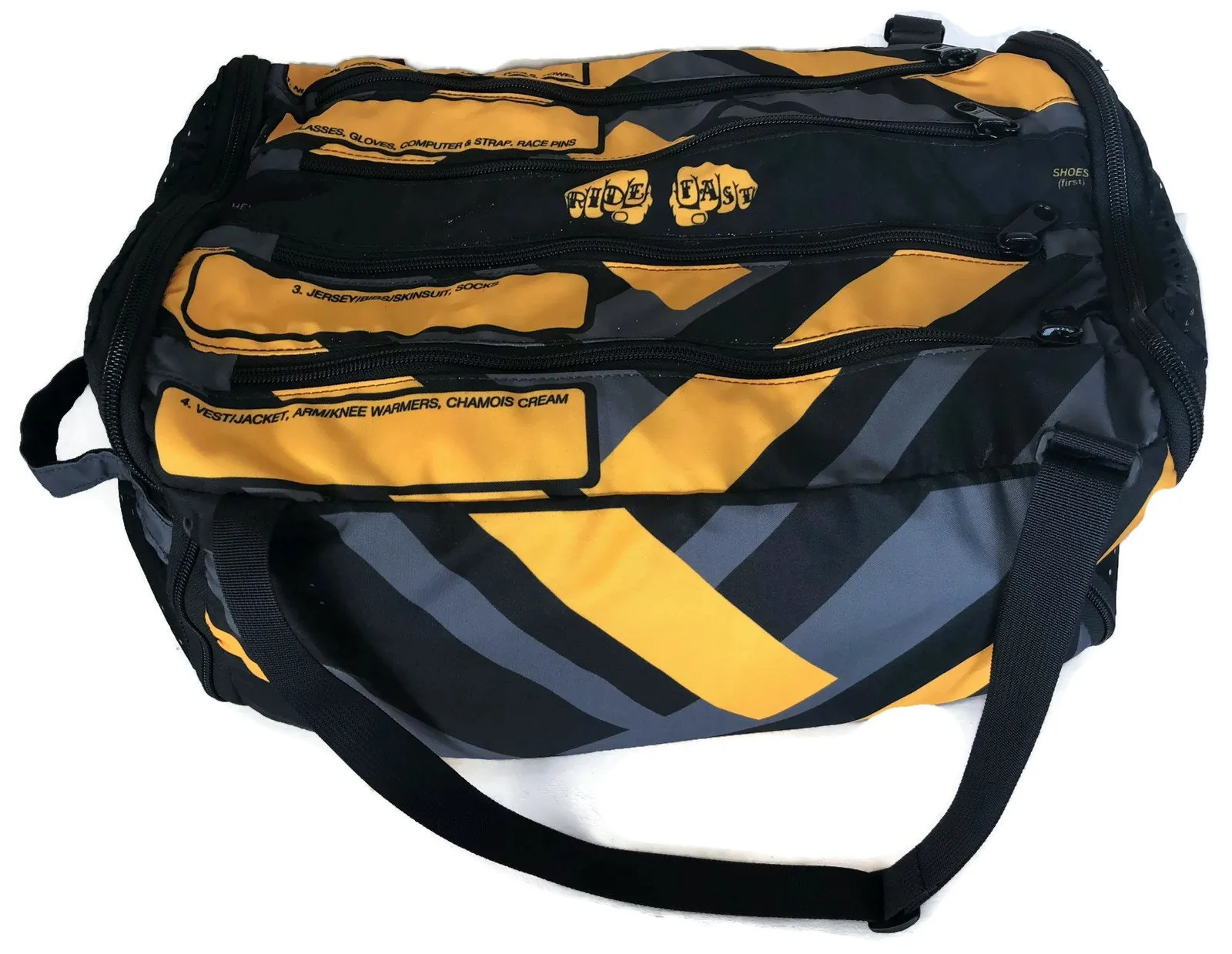 ADOBO VELO BLACK RACEDAY BAG 3.0 - Ships in about 3 weeks