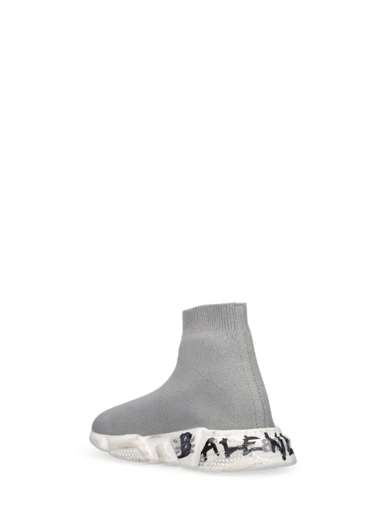 Balenciaga   Speed LT Graffiti recycled knit sneakers 