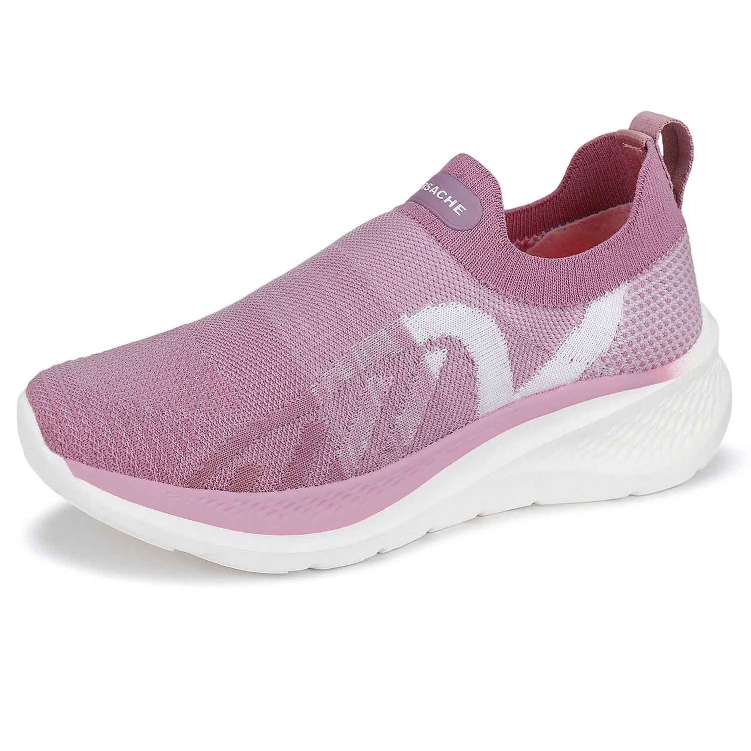 Bersache Premium Sports ,Gym, Trending Stylish Running shoes for Women (9121-Pink)