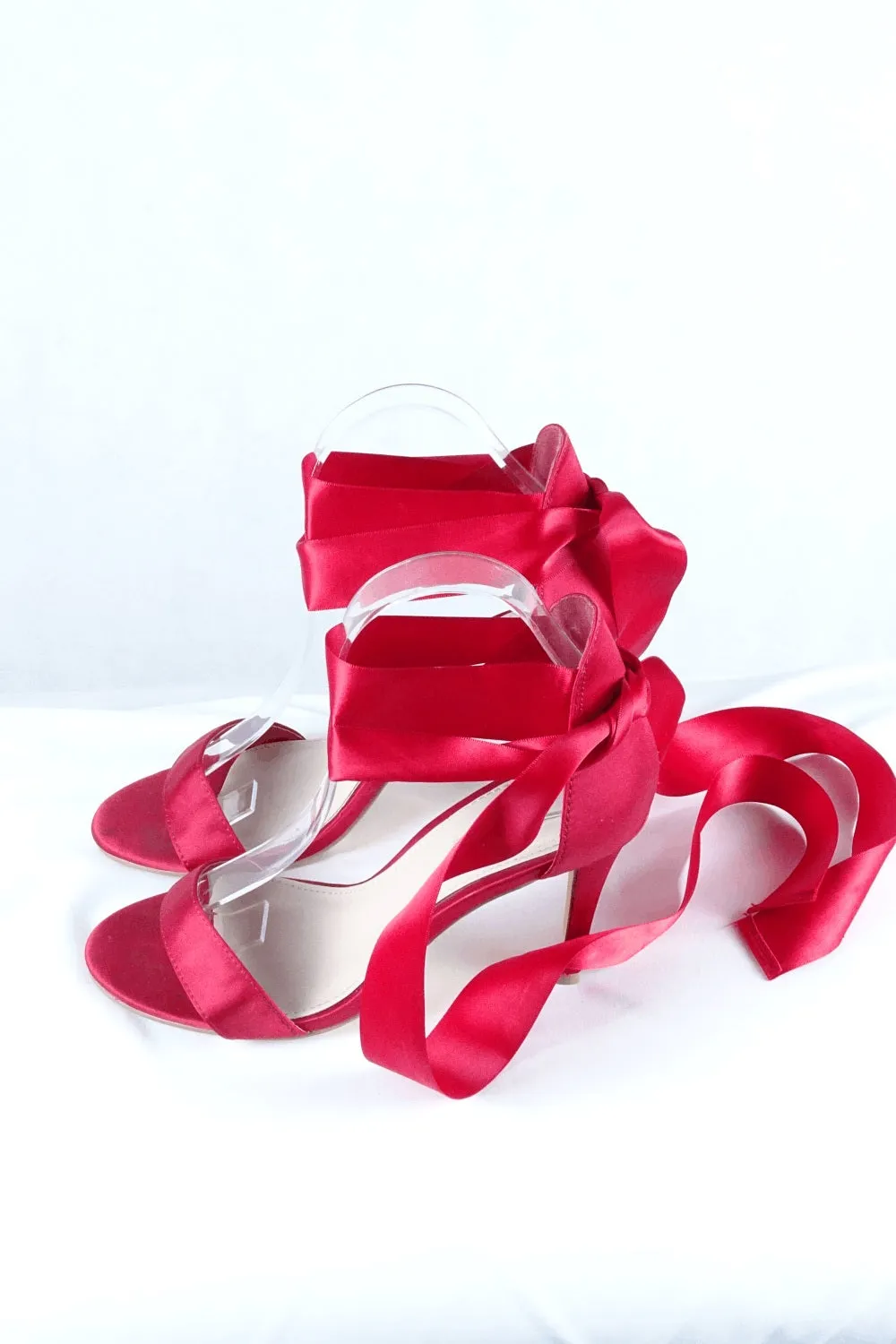 Betts Red Stilletos Shoes 7 AU