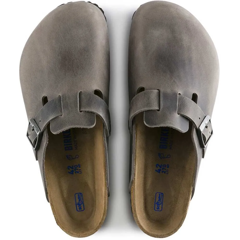 Birkenstock Boston Oiled Leather Clogs -  1013255