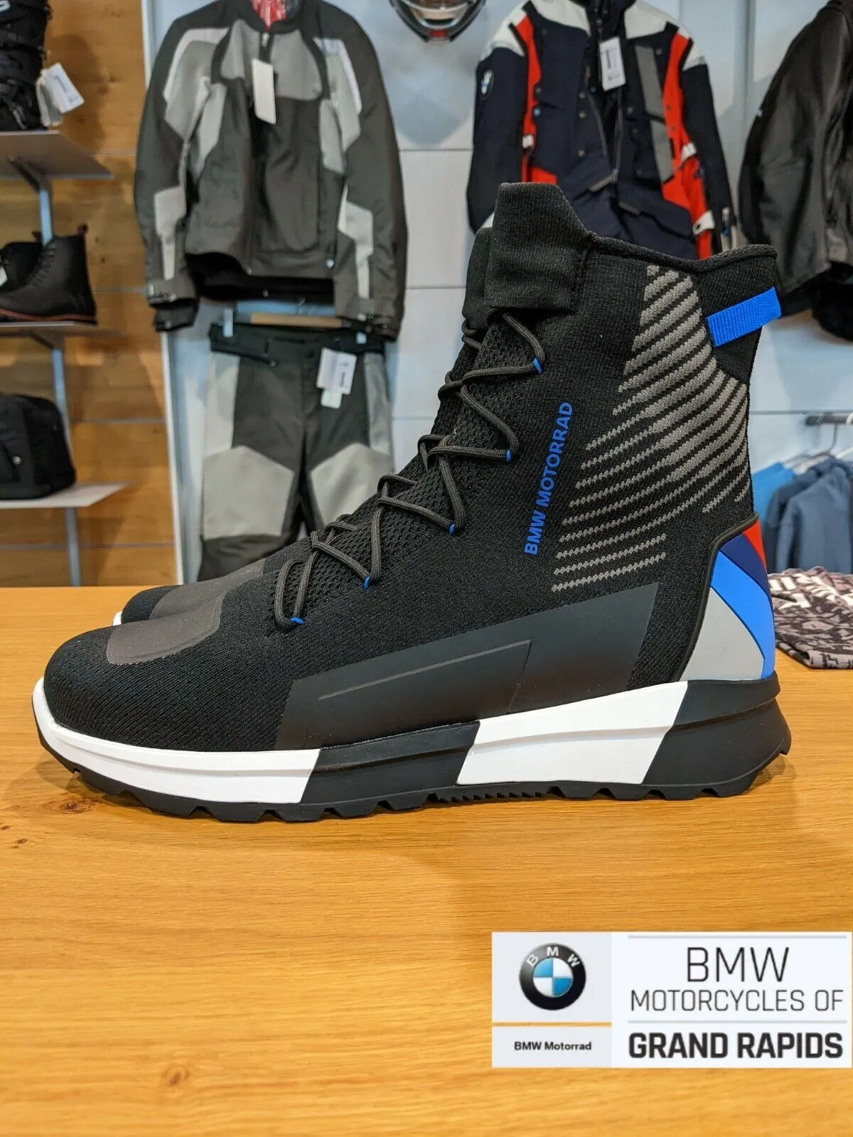 BMW MOTORRAD KNIT RACE SNEAKERS 2023 VIBRAM SOLES