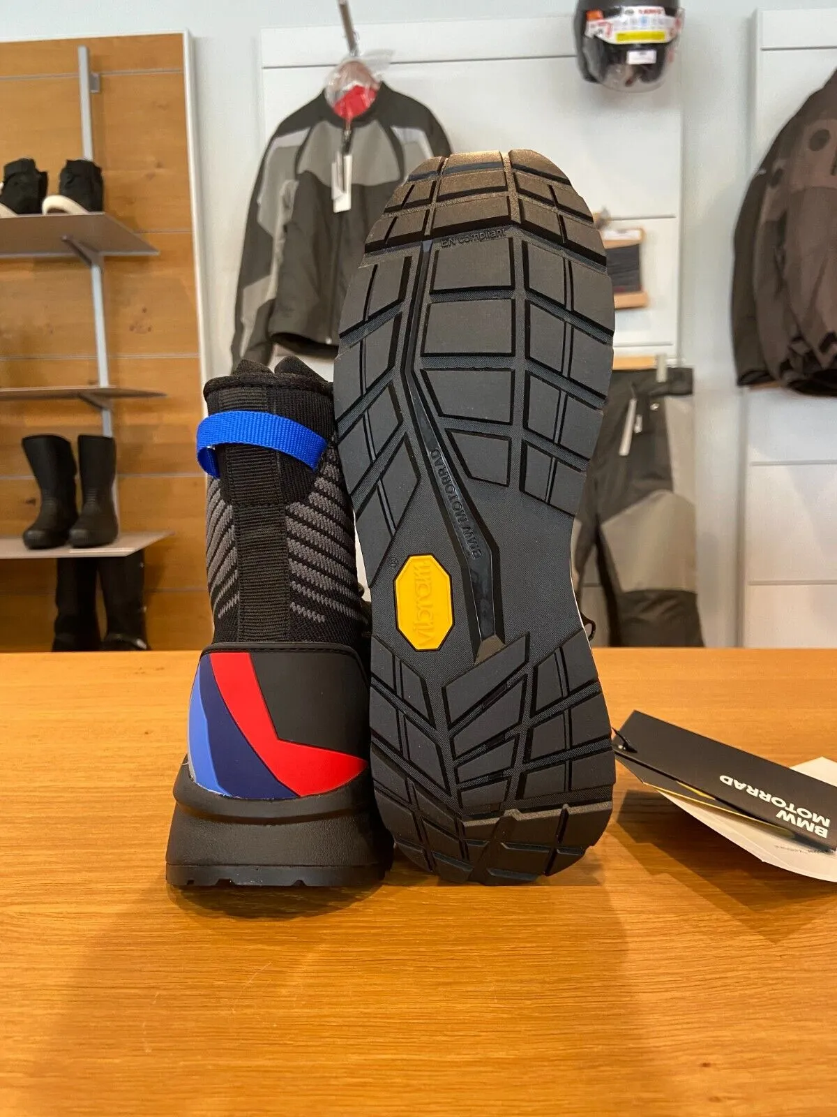 BMW MOTORRAD KNIT RACE SNEAKERS 2023 VIBRAM SOLES