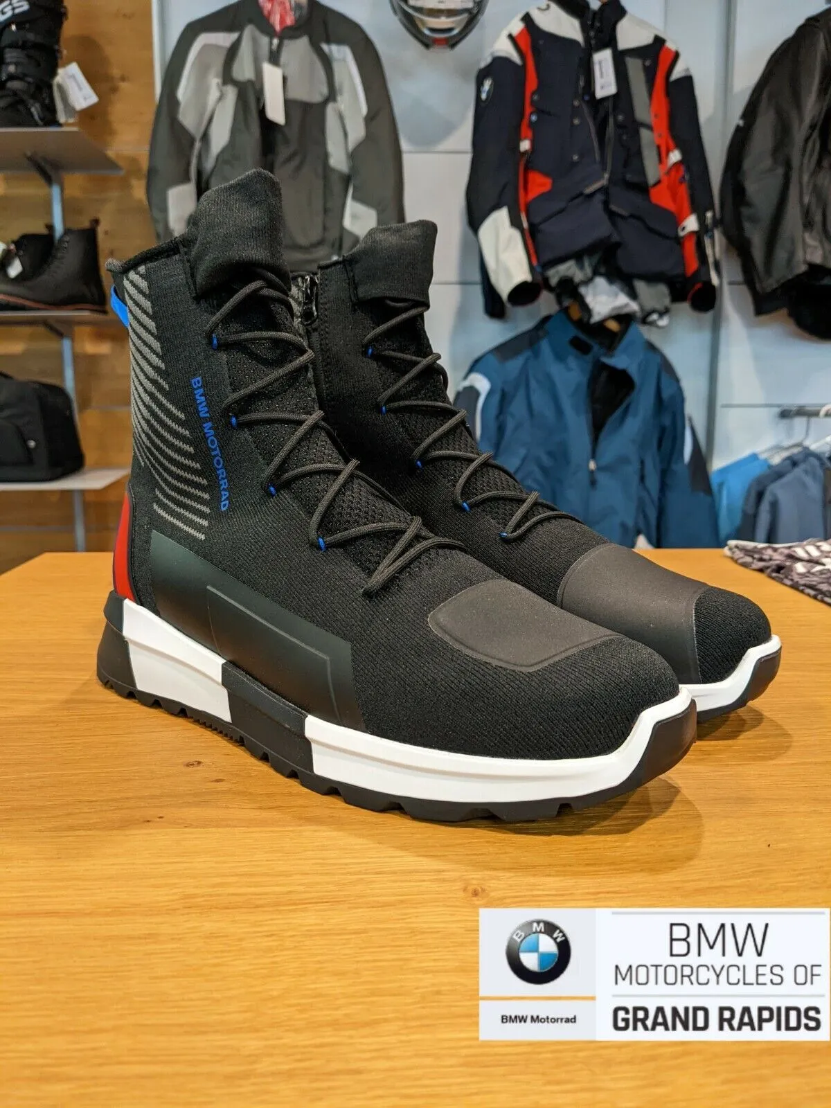 BMW MOTORRAD KNIT RACE SNEAKERS 2023 VIBRAM SOLES