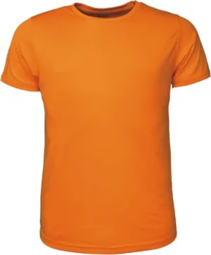 Breezeway Brushed Tee Shirt - Orange