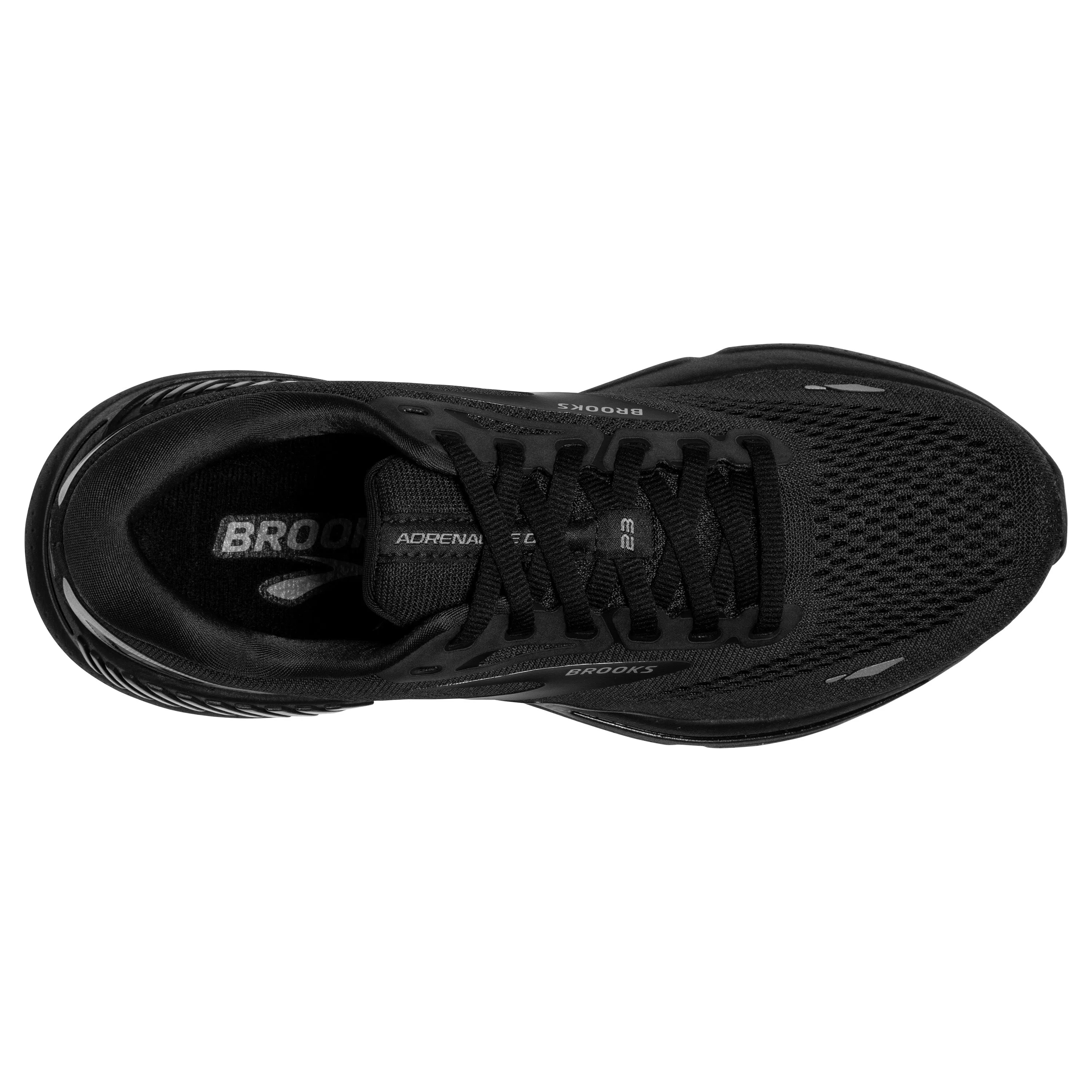 Brooks Womens Trainer Adrenaline GTS 23 Wide Fit Black/Black/Ebony