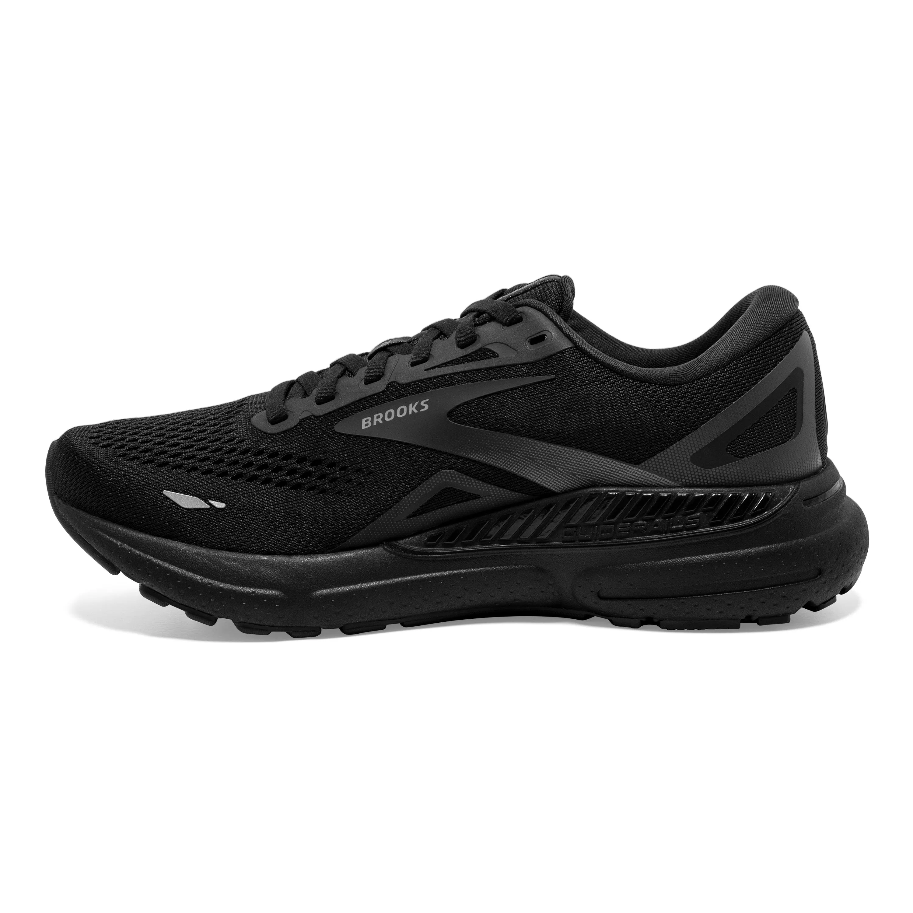 Brooks Womens Trainer Adrenaline GTS 23 Wide Fit Black/Black/Ebony