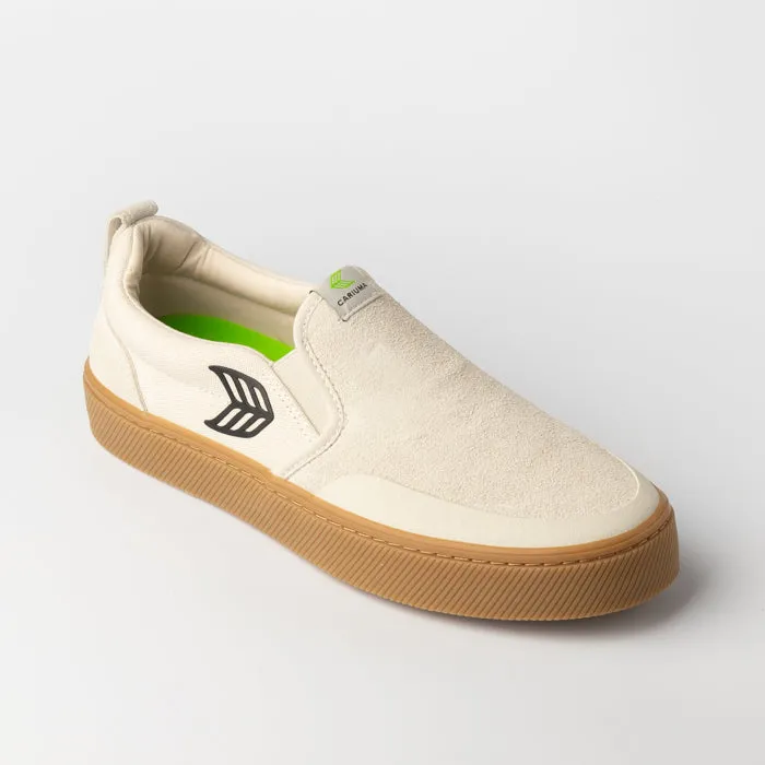 CARIUMA SLIP-ON Skate Pro Gum/Vintage White Men's