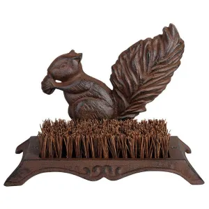 Cast Iron Squirrel Boot Brush