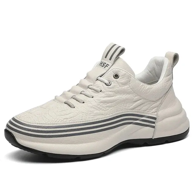 Casual Increasing Height Breathable Sneakers