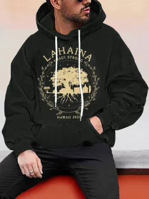 Casual Lahaina Strong Hoodie