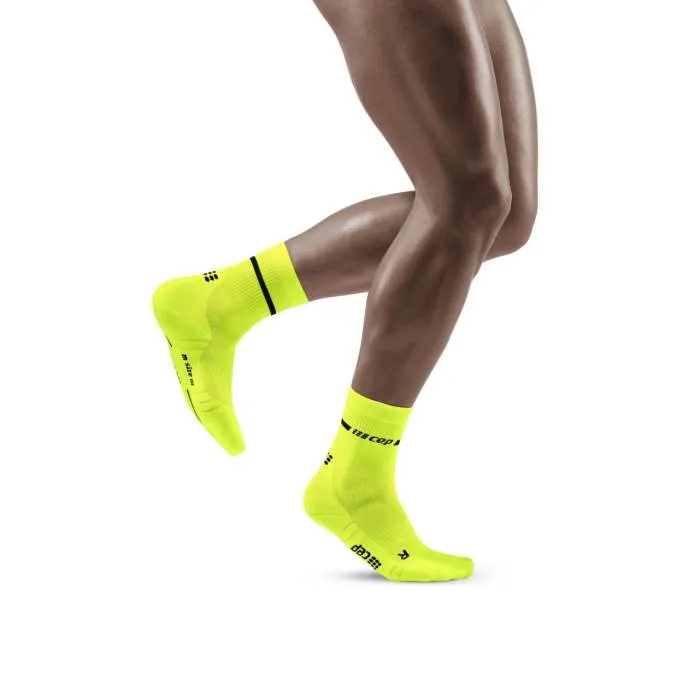 CEP Men's Compression Neon Mid Cut Socks WP3CAG