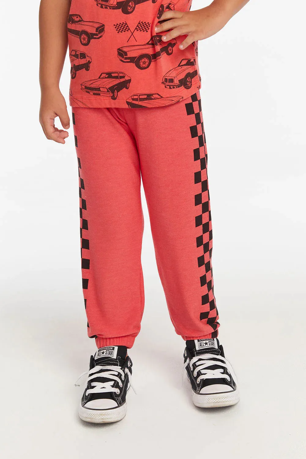 CHA All Over Race Flag Pants