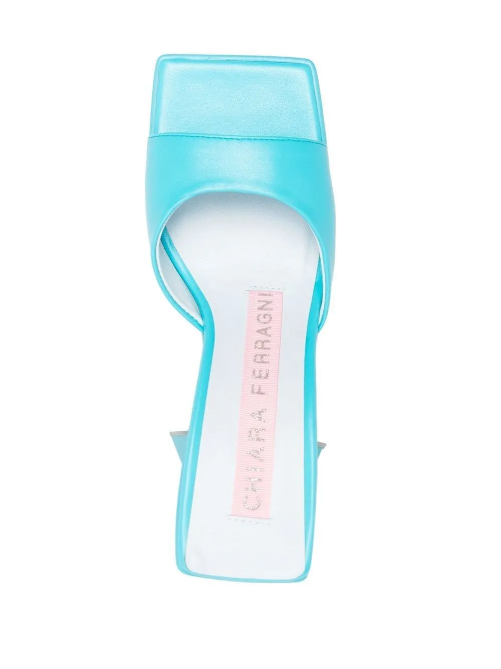 Chiara Ferragni Sandals Clear Blue