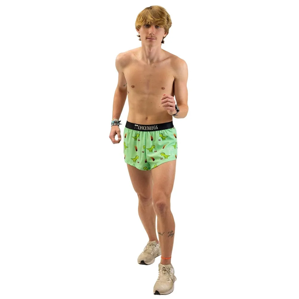 ChicknLegs Men's Dino-Sore Split Shorts 2"