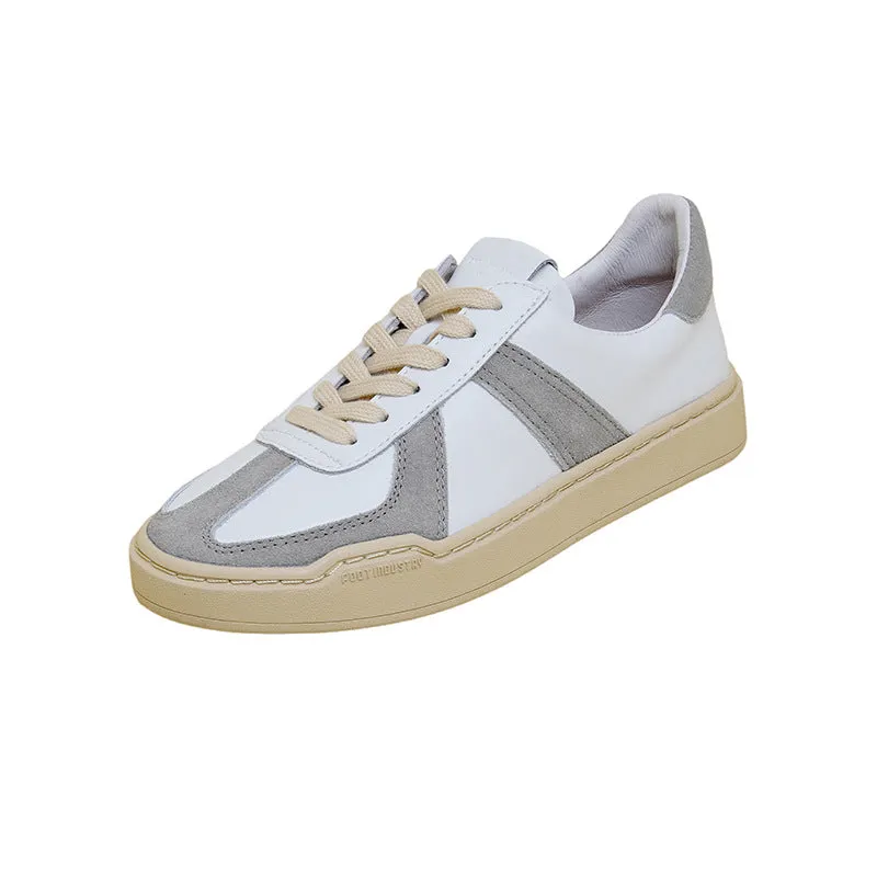 Classic New Leather Comfortable Casual Flat Sneakers Shoes