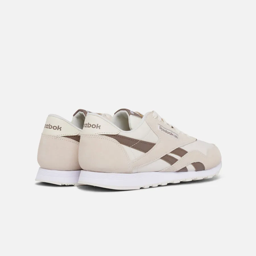 Classic Nylon Shoes Bone/Utility Brown/White