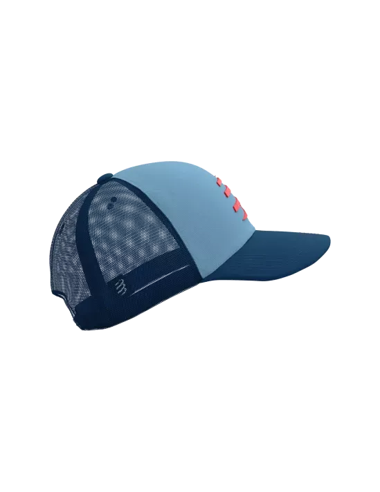 Compressport Unisex's Trucker Cap - Denim/Poseidon