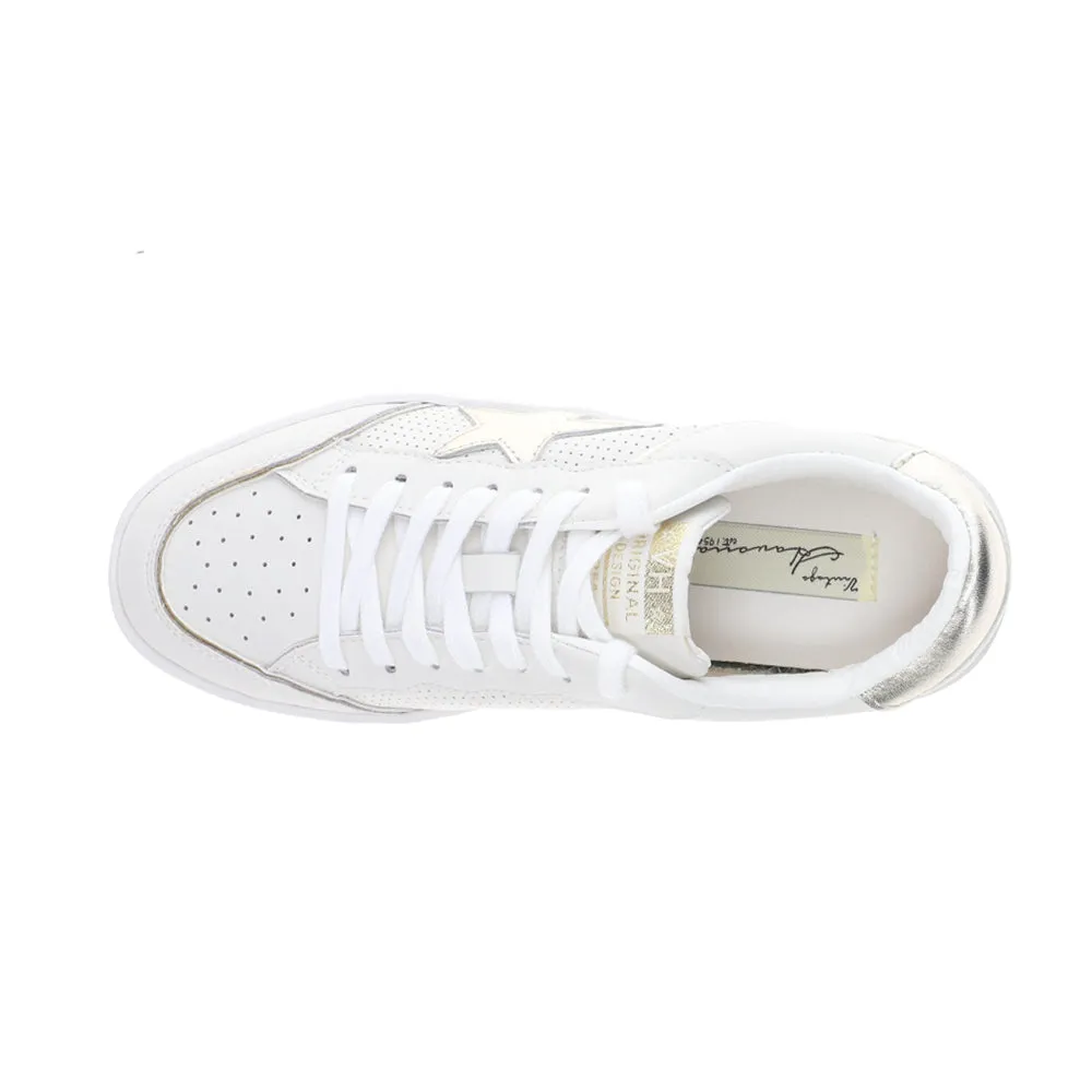 Delma 1 Metallic Perforated Slip On Sneakers