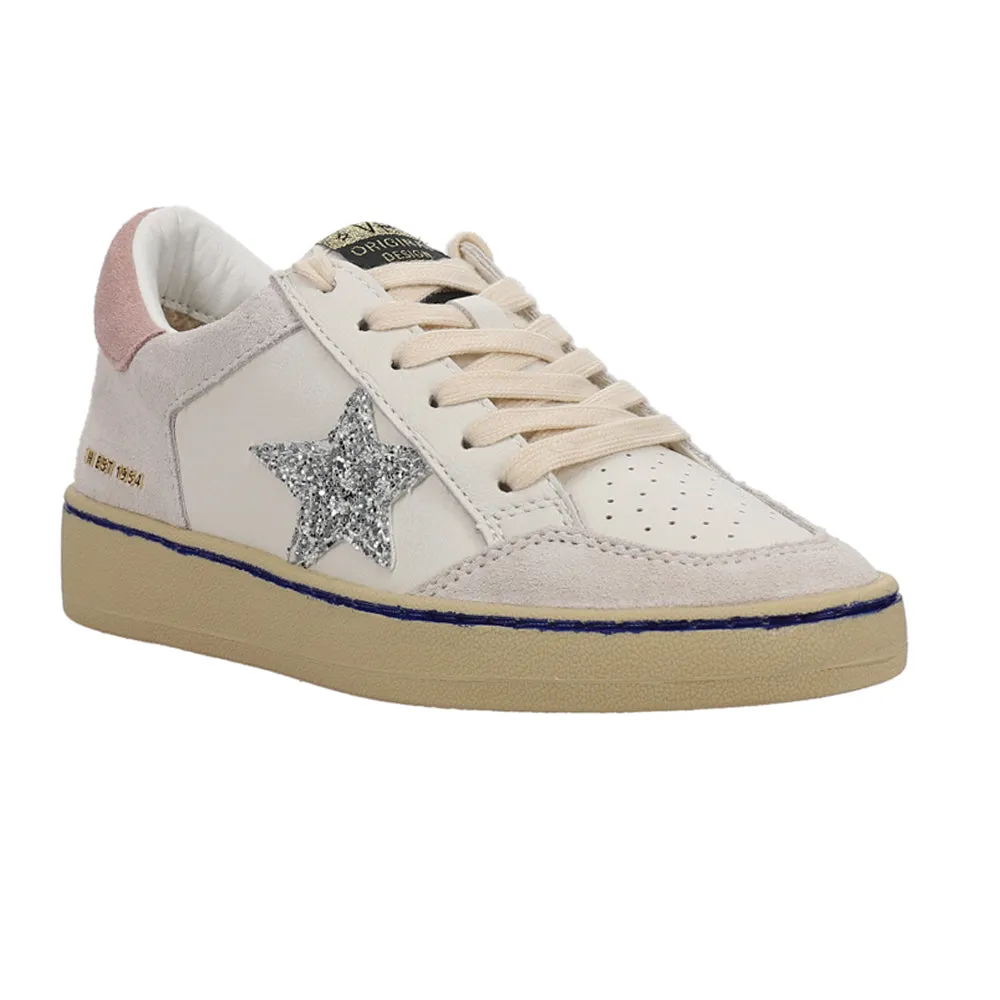 Denisse Glitter Lace Up Sneakers