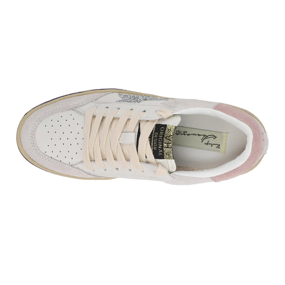 Denisse Glitter Lace Up Sneakers