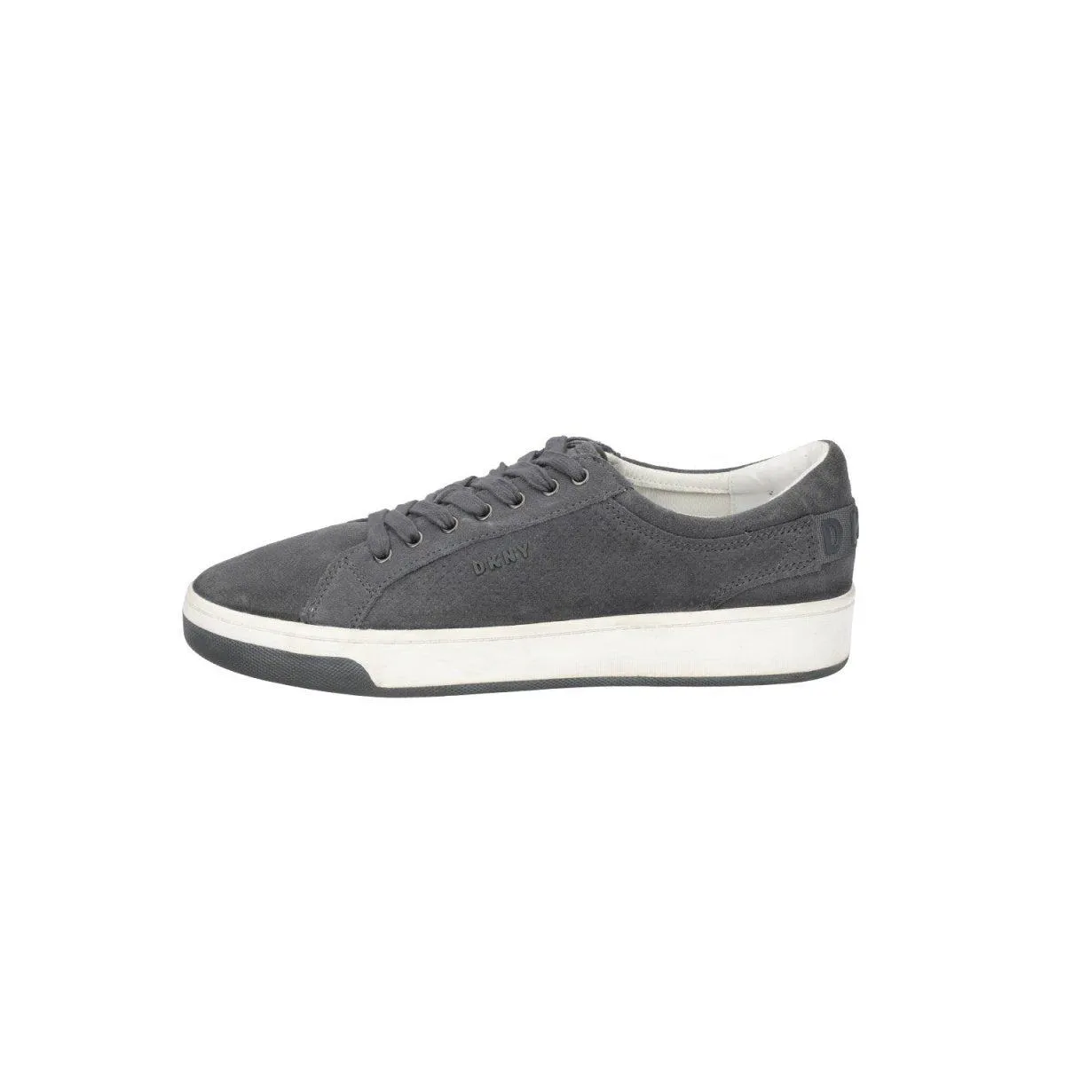 Dkny Samson Laceup Low-Top Sneakers Grey Colour For Men