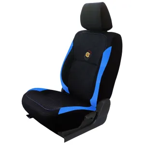 F1 Fabric Car Seat Cover Black and Blue For Maruti Swift For Maruti Swift