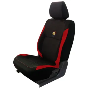 F1 Fabric Car Seat Cover Black and Red For Maruti Swift For Maruti Swift