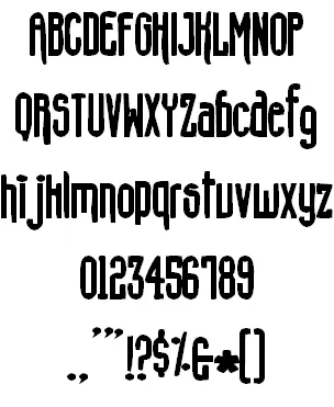 Free Concrete Shoes Font