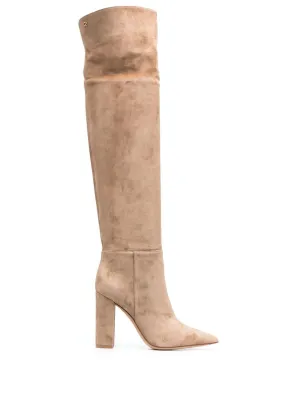 Gianvito Rossi Boots Camel