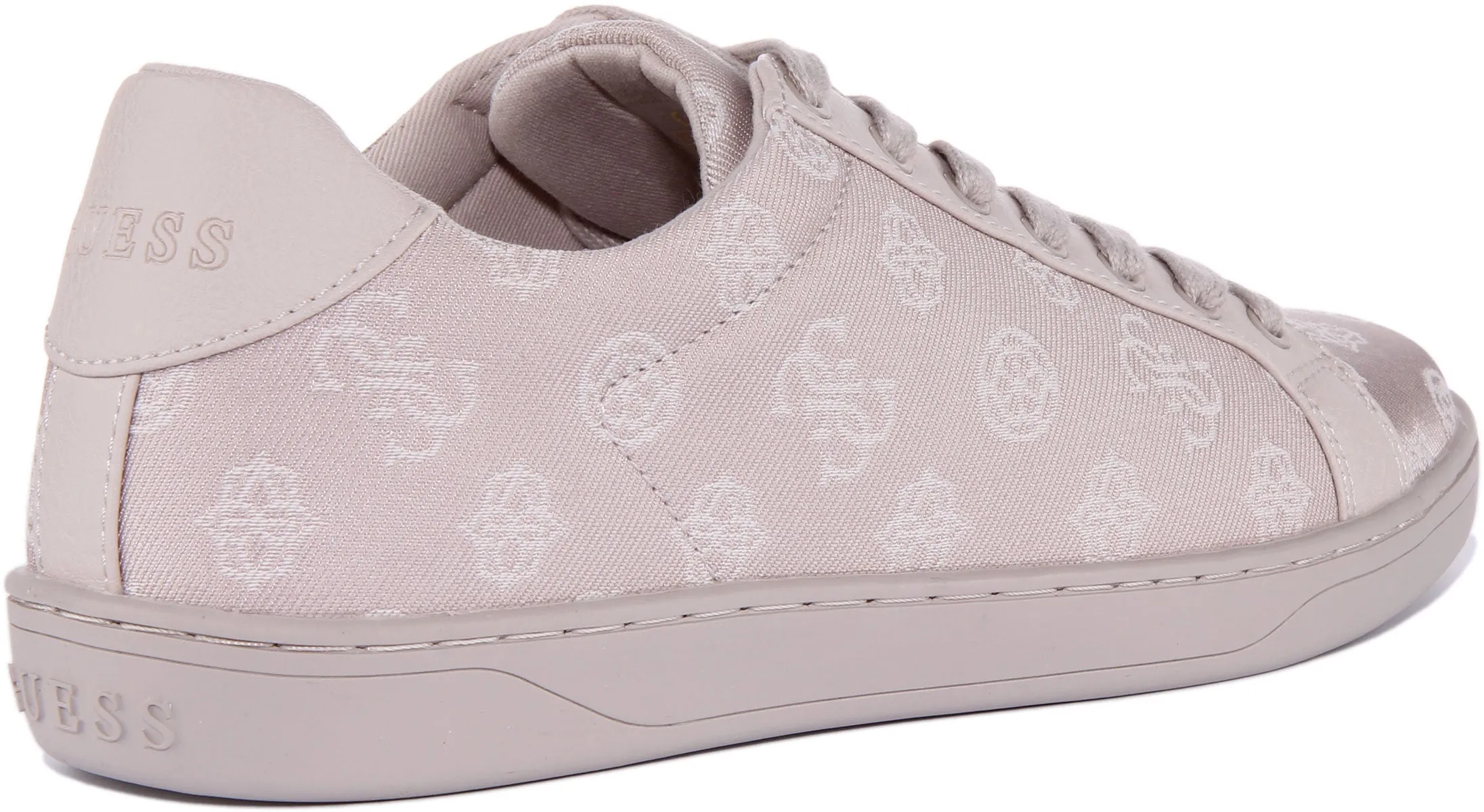 Guess Jesshe 4G Print Trainer  In Sand