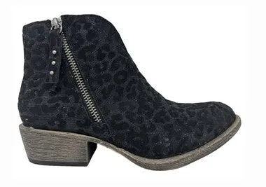 Gypsy Jazz Charming - The Black Leopard Bootie - #8365-8413