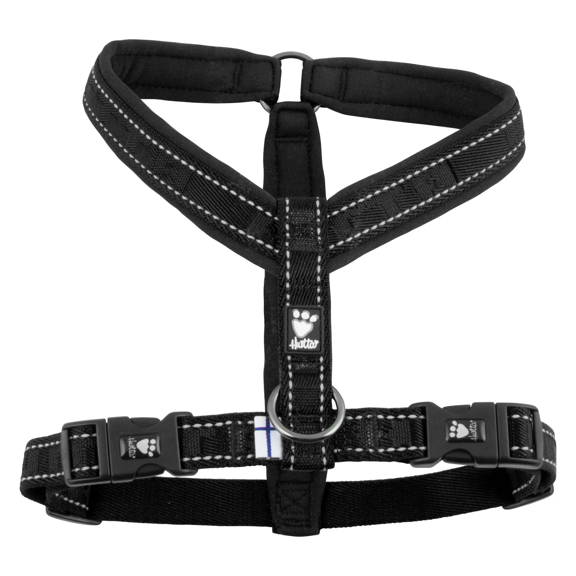 Hurtta Casual Y-Harness 90-100 Cm Raven | Buy Hurtta Casual Y-Harness 90-100 Cm Raven here | Outnorth