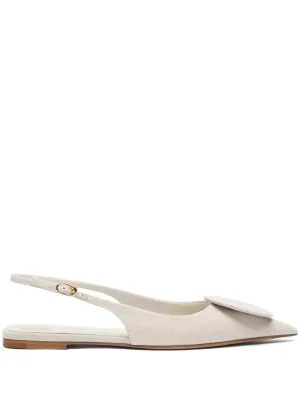 JACQUEMUS Flat shoes Grey