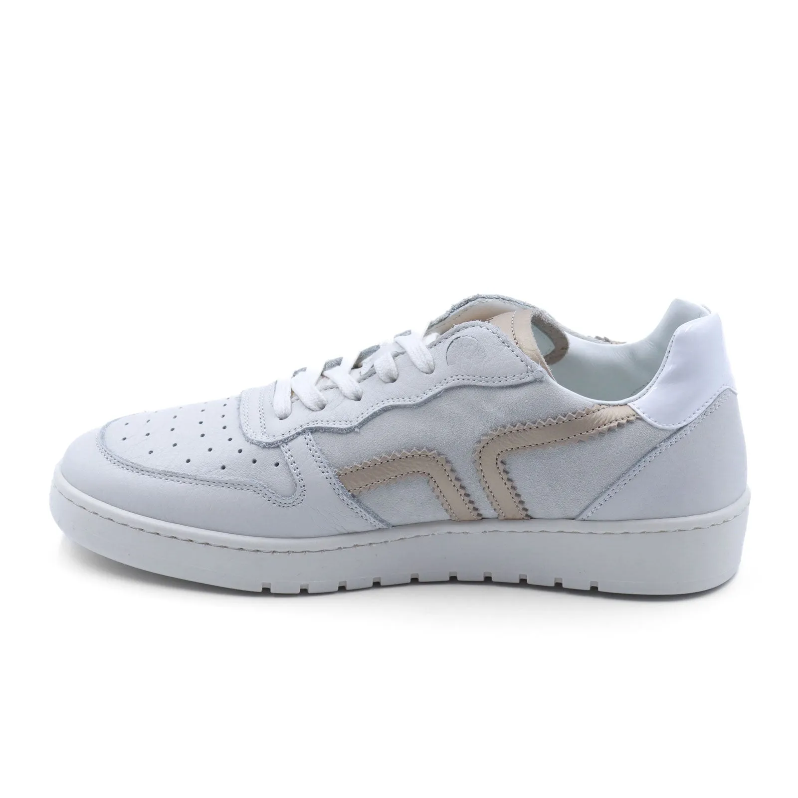 Kamo-Gutsu CAMPA 010 Sneaker (Women) - White/Gold