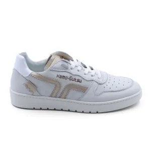 Kamo-Gutsu CAMPA 010 Sneaker (Women) - White/Gold