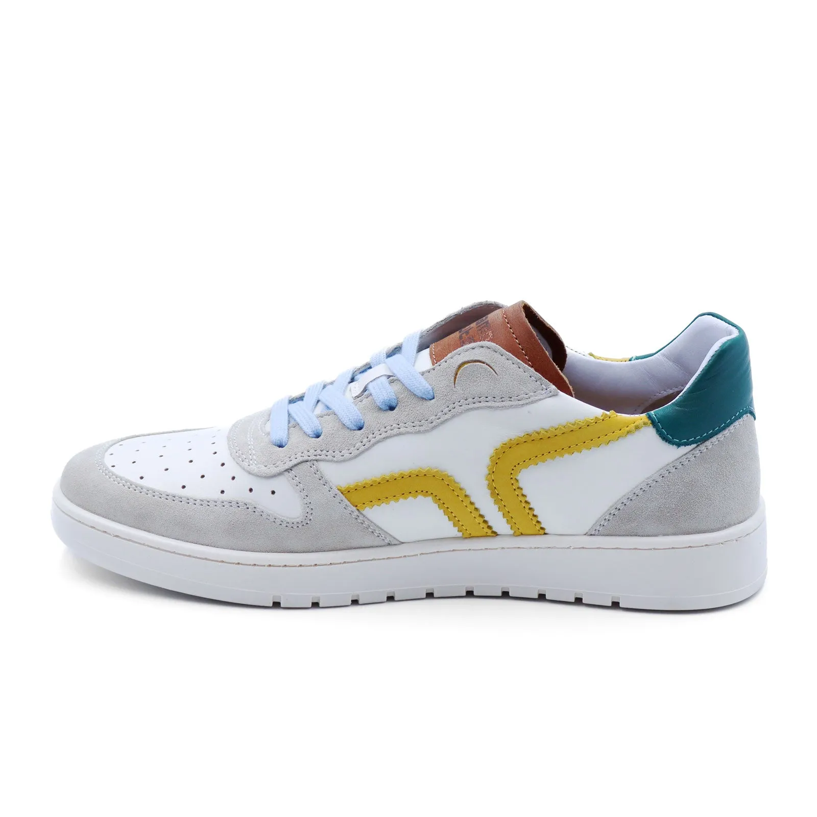 Kamo-Gutsu CAMPO 048 Sneaker (Men) - Cream/White/Cobalt