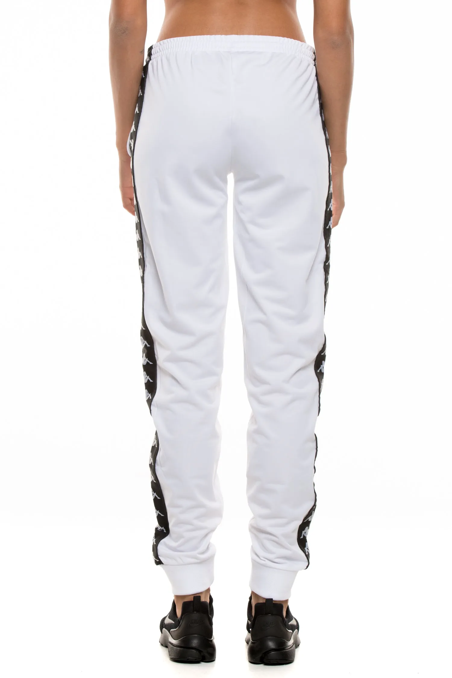 Kappa Women's 222 Wrastoria Pant White/Black