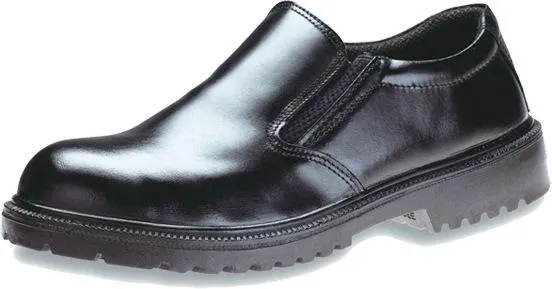 KING'S Executive Full Grain Leather Slip-in Safety Shoe | Model : KJ424SX, UK Sizes : #4(37) - #13(48)