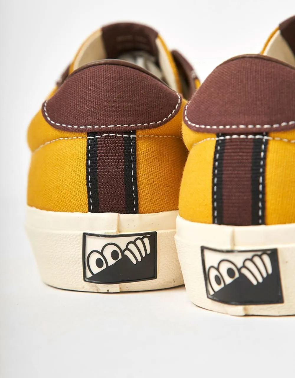 Last Resort AB x Julian Smith VM001 Lo Canvas Skate Shoes - Yellow/Brown