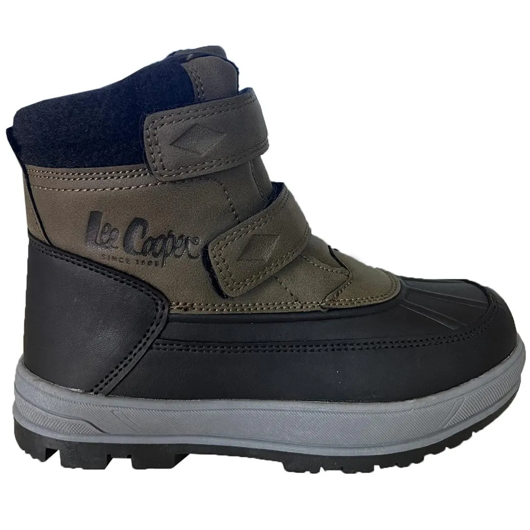 Lee Cooper Kids Shoes Khaki Lcj-23-01-2058K 32