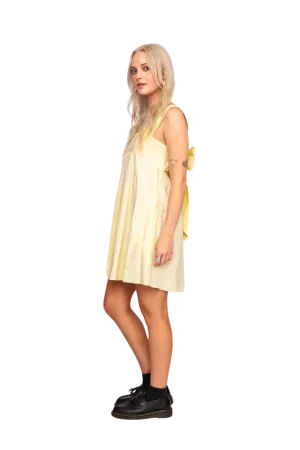 Margie Tie Mini Dress Butter