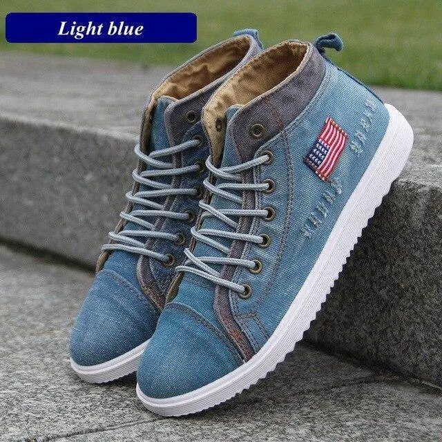 Men Breathable Canvas Sneakers Footwear  Summer  Shoes