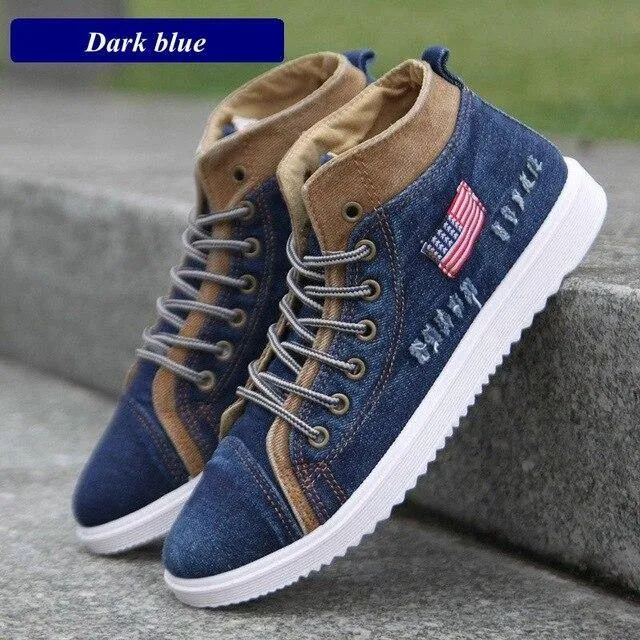 Men Breathable Canvas Sneakers Footwear  Summer  Shoes