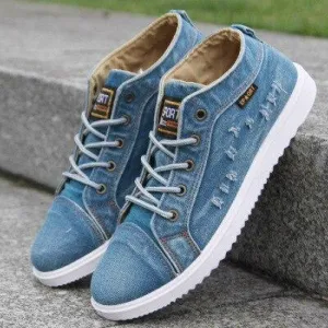 Men Breathable Canvas Sneakers Footwear  Summer  Shoes