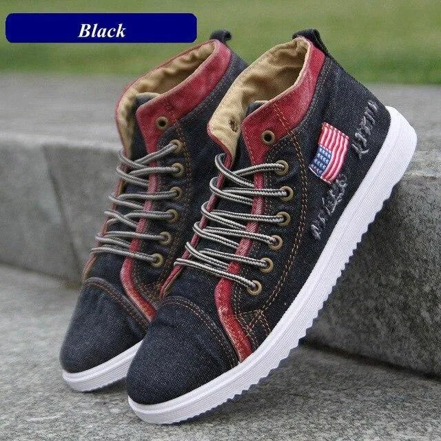 Men Breathable Canvas Sneakers Footwear  Summer  Shoes